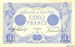 5 Francs BLEU FRANCE  1912 F.02.12 SUP+