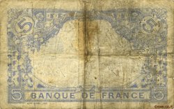 5 Francs BLEU FRANCE  1915 F.02.25 B+