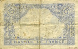 5 Francs BLEU FRANCE  1915 F.02.29 TB