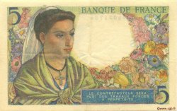 5 Francs BERGER FRANCE  1943 F.05.02 pr.SUP