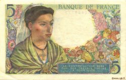 5 Francs BERGER FRANCE  1943 F.05.03 TTB+