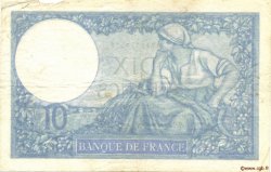 10 Francs MINERVE modifié FRANCE  1940 F.07.24 TB