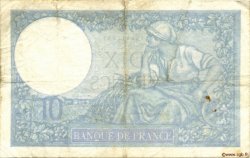 10 Francs MINERVE modifié FRANCE  1941 F.07.30 TB+
