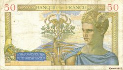 50 Francs CÉRÈS FRANCE  1935 F.17.12 TB