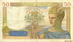 50 Francs CÉRÈS FRANCE  1935 F.17.20 TB