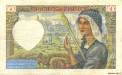 50 Francs JACQUES CŒUR FRANCE  1940 F.19.01 TTB
