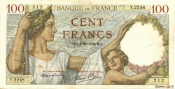 100 Francs SULLY FRANCE  1939 F.26.09 TTB