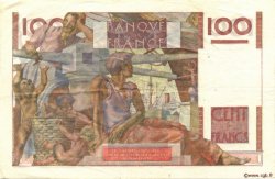 100 Francs JEUNE PAYSAN FRANKREICH  1952 F.28.31 fVZ