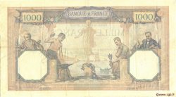 1000 Francs CÉRÈS ET MERCURE FRANCE  1930 F.37.05 TTB+