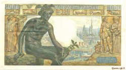 1000 Francs DÉESSE DÉMÉTER FRANCE  1942 F.40.02 TTB+