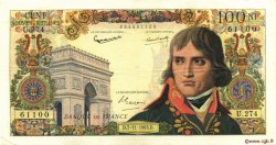 100 Nouveaux Francs BONAPARTE FRANCE  1963 F.59.24 pr.TTB