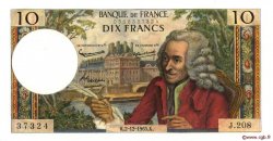 10 Francs VOLTAIRE FRANCE  1965 F.62.18 NEUF