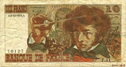 10 Francs BERLIOZ FRANCE  1973 F.63.02 B