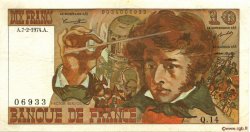 10 Francs BERLIOZ FRANCE  1974 F.63.03 TTB+