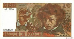 10 Francs BERLIOZ FRANCE  1978 F.63.24 SUP