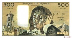 500 Francs PASCAL FRANCE  1991 F.71.48