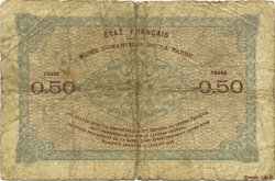 50 Centimes MINES DOMANIALES DE LA SARRE FRANCE  1920 VF.50.03 pr.B