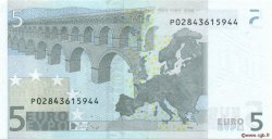 5 Euro EUROPE  2002 €.100.06 NEUF