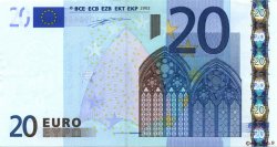 20 Euro EUROPE  2002 €.120.01 SPL