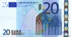 20 Euro EUROPE  2002 €.120.11 pr.SUP