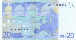20 Euro EUROPE  2002 €.120.11 SUP+