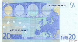 20 Euro EUROPE  2002 €.120.22 SUP+