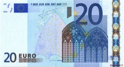 20 Euro EUROPE  2002 €.120.29 NEUF