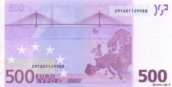 500 Euro EUROPE  2002 €.160.10 SPL