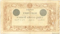 500 Francs MARTINIQUE  1910 P.09 TB+