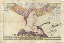 25 Francs ÎLE DE LA RÉUNION  1944 P.23 pr.TB