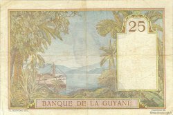 25 Francs GUYANE  1942 P.07 TB à TTB
