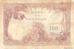 100 Francs MARTINIQUE  1945 P.13 TB