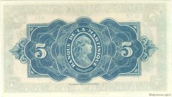 5 Francs MARTINIQUE  1942 P.16b SC+