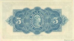 5 Francs MARTINIQUE  1942 P.16b SUP
