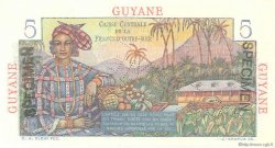 5 Francs Bougainville GUYANE  1946 P.19a B