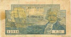 5 Francs Bougainville MARTINIQUE  1946 P.27a B