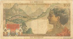 100 Francs La Bourdonnais ÎLE DE LA RÉUNION  1946 P.45a B+