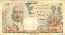 100 Francs La Bourdonnais ÎLE DE LA RÉUNION  1960 P.49a TTB