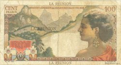 100 Francs La Bourdonnais ÎLE DE LA RÉUNION  1960 P.49a TTB+