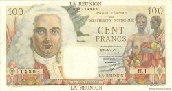 100 Francs La Bourdonnais ÎLE DE LA RÉUNION  1960 P.49a pr.TB