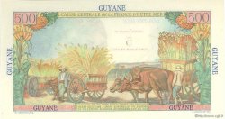 5 NF sur 500 Francs Pointe à Pitre GUYANE  1960 P.30 pr.NEUF