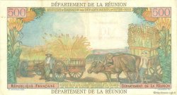 10 NF sur 500 Francs Pointe à Pitre ÎLE DE LA RÉUNION  1964 P.54b TTB