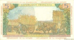 5 Francs ANTILLES FRANÇAISES  1964 P.07b TTB+