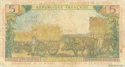 5 Francs ANTILLES FRANÇAISES  1964 P.07b B à TB