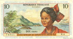 10 Francs ANTILLES FRANÇAISES  1964 P.08a TB+