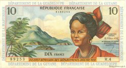 10 Francs ANTILLES FRANÇAISES  1964 P.08a SUP