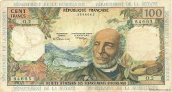 100 Francs ANTILLES FRANÇAISES  1966 P.10b pr.TB