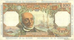 100 Francs ANTILLES FRANÇAISES  1966 P.10b TTB