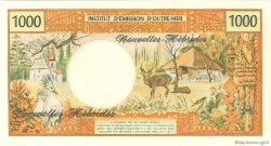 1000 Francs NUEVAS HÉBRIDAS  1975 P.20b FDC