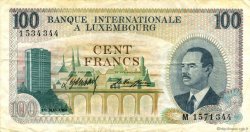 100 Francs LUXEMBOURG  1968 P.14a TTB